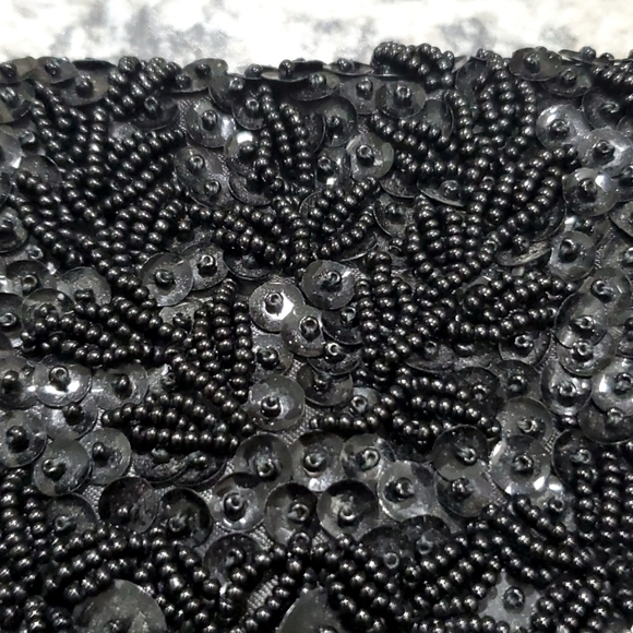 Beaded Satin Evening Bag - Picture 10 of 12